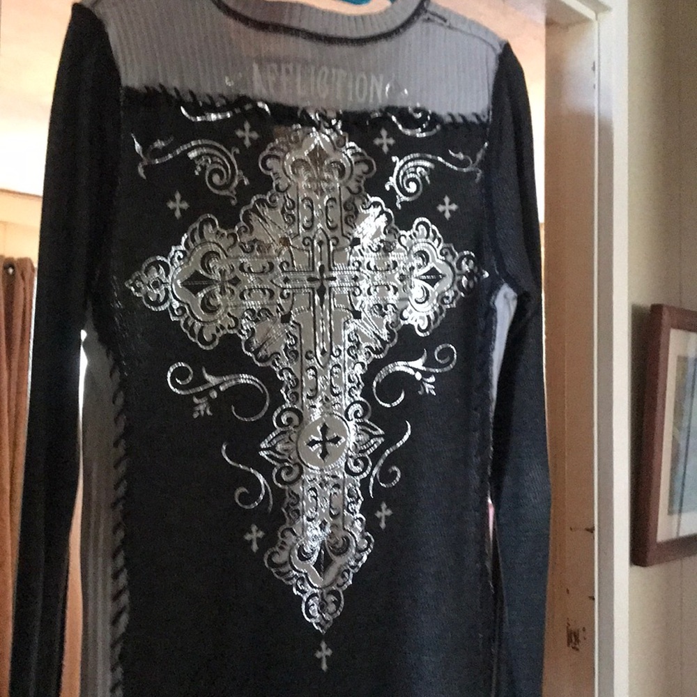 Affliction Thermal Top